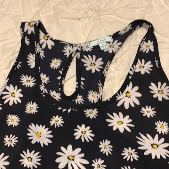 Daisy navy tank top - Picture 2 of 5